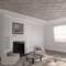 Ekena Millwork 638W x 638H x 38T Large Fowler Decorative Fretwork Wood Ceiling Panels, Hickory CELW60X60X0375FLRHI - alternate 1